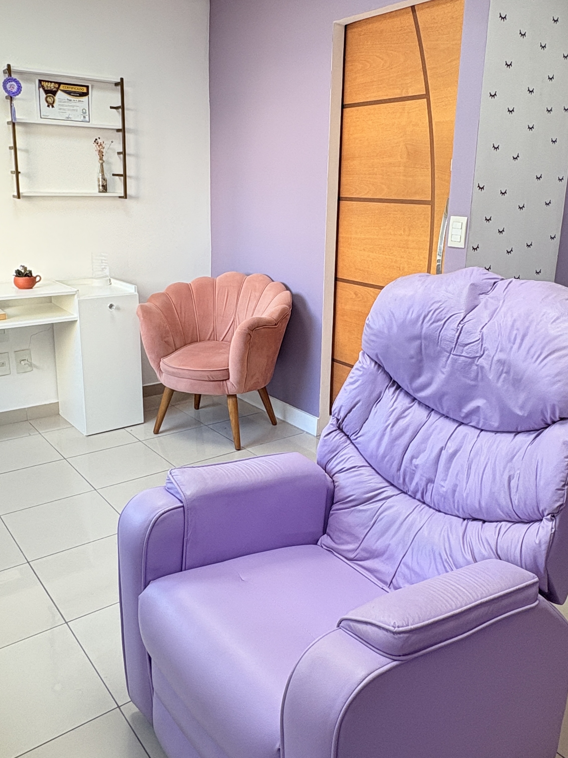 Ambiente do Nay Beauty Center na Lapa
